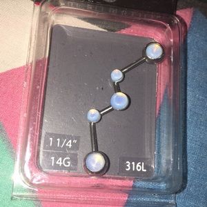 14 gauge industrial bar!